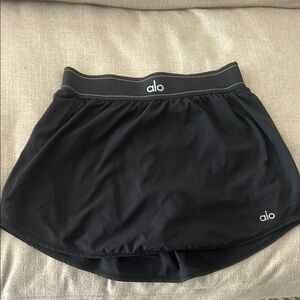Alo Black Athletic Skirt